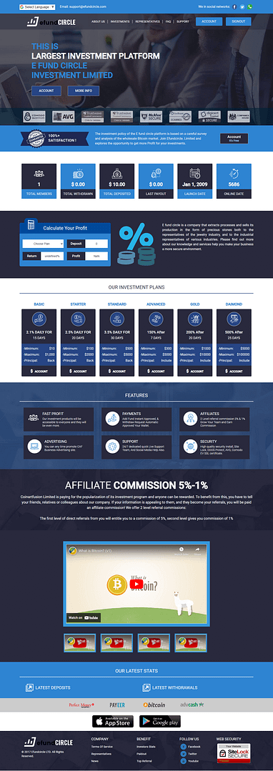 Basic GC HYIP Template 14