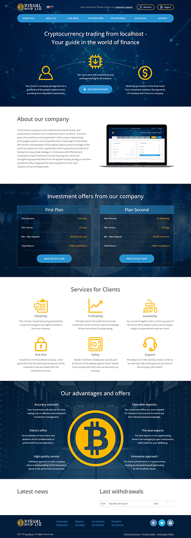 Basic GC HYIP Template 25