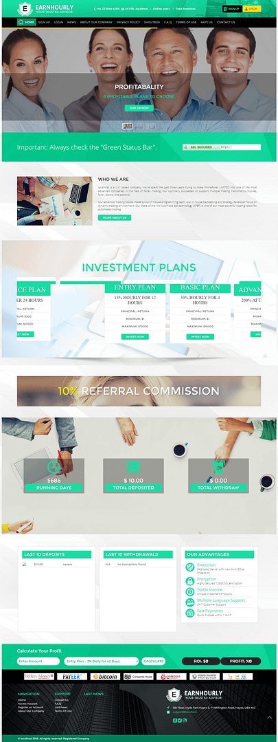 Basic GC HYIP Template 08