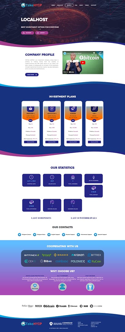 Basic GC HYIP Template 86