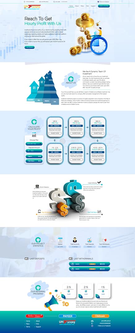 Basic GC HYIP Template 131
