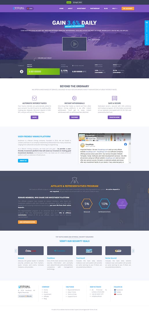 Basic GC HYIP Template 18
