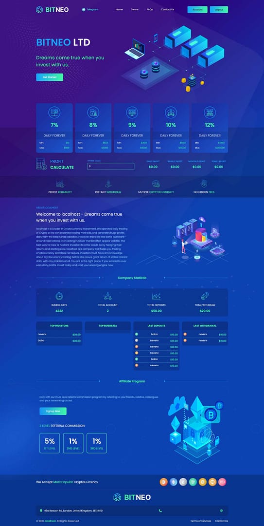 Basic GC HYIP Template 234