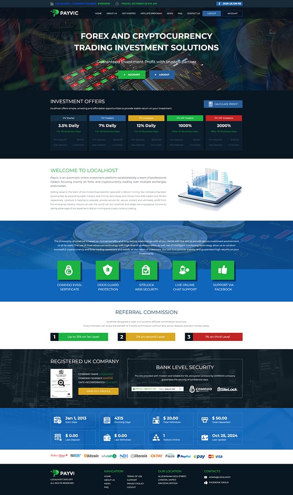 Basic GC HYIP Template 95
