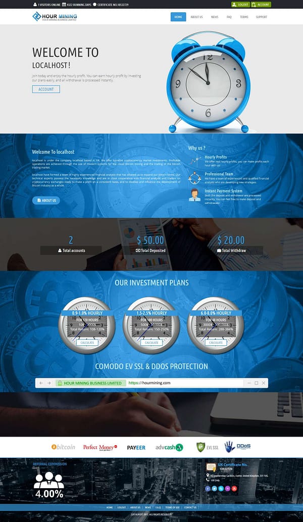 Basic GC HYIP Template 211