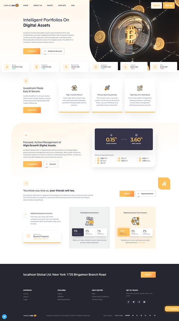 Premium GC HYIP Template 02