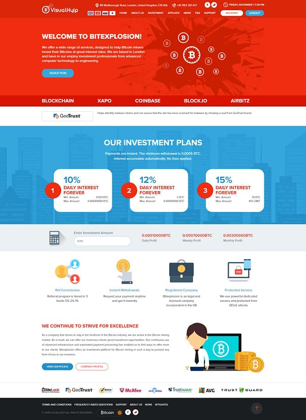 Basic GC HYIP Template 244