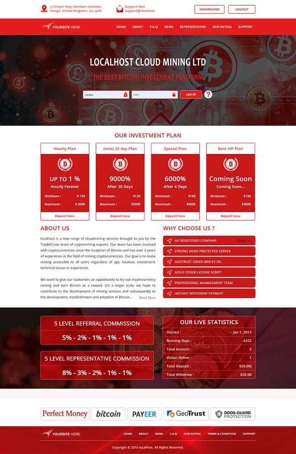 Basic GC HYIP Template 248