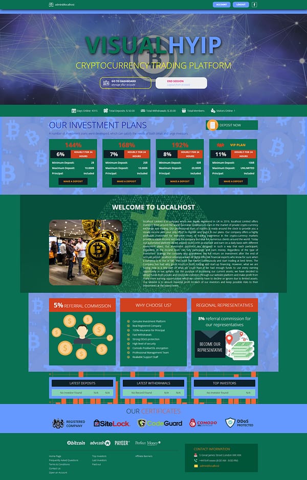 Basic GC HYIP Template 88