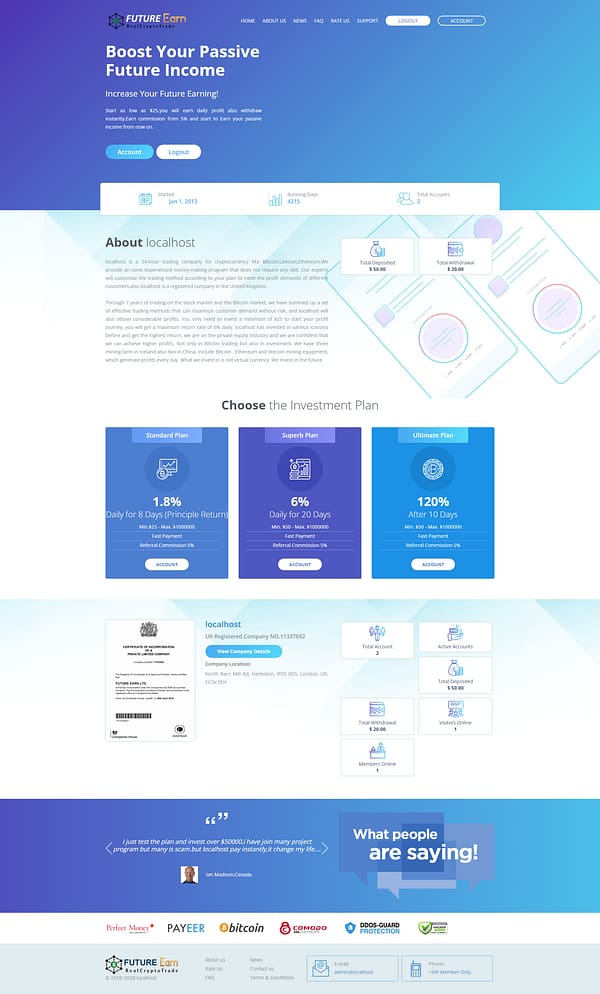 Basic GC HYIP Template 94